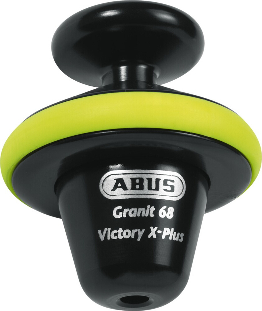 ABUS Granit Victory XPLus 68 Rundverschluss Bremsscheibenschloss- schwarz-gelb- schwarz-gelb Motorrad