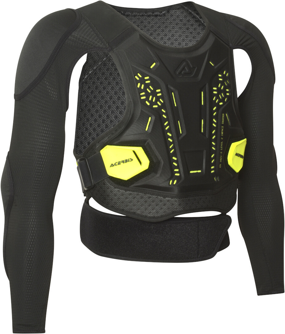 Acerbis Plasma Brustprotektor- schwarz-gelb- Grsse S M- schwarz-gelb- Grsse S M Motorrad