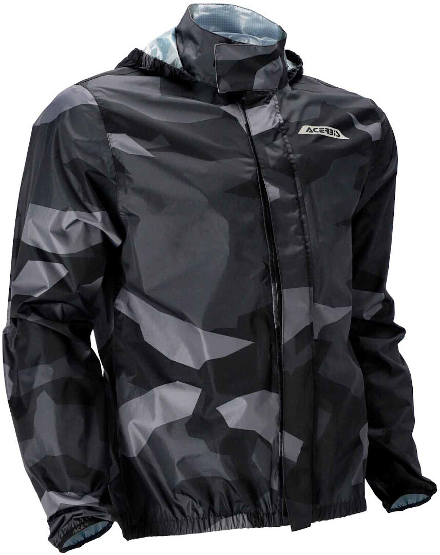 Acerbis X-Dry Regenjacke- schwarz-mehrfarbig- Grsse S- schwarz-mehrfarbig- Grsse S Motorrad