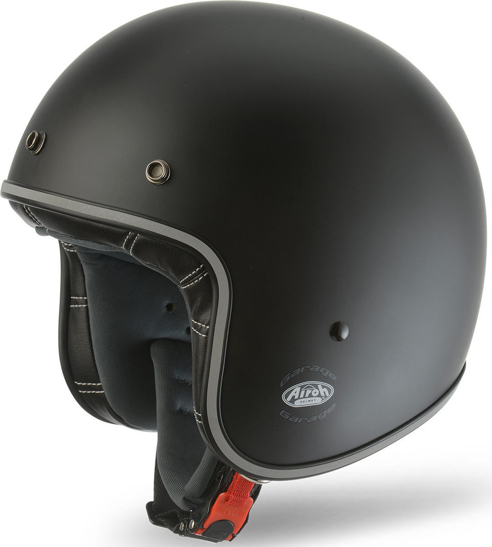 Airoh Garage Jet Helm- schwarz- Grösse XS- schwarz- Grösse XS Motorrad