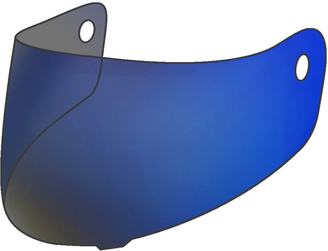 Airoh ST Visier- blau- blau Motorrad