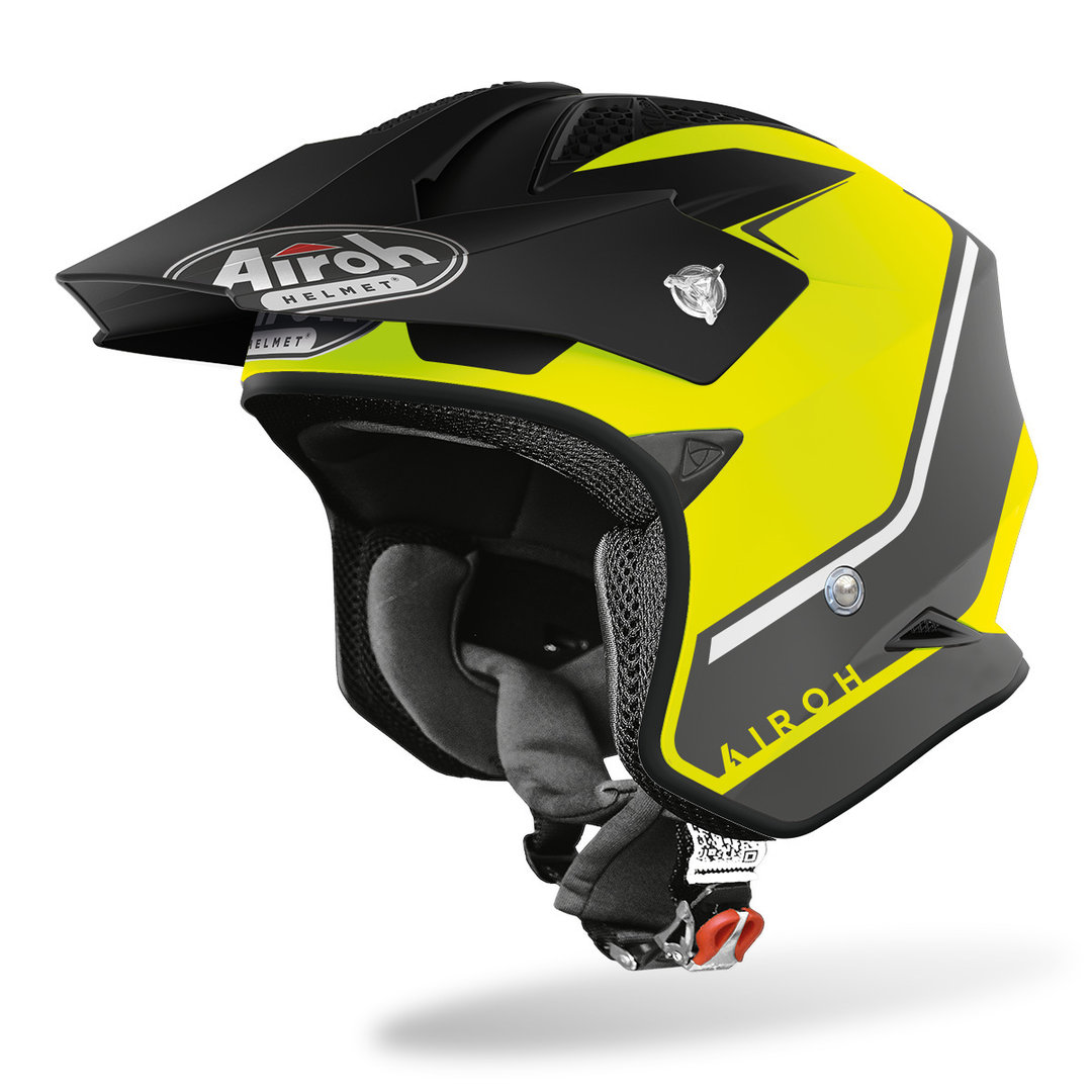Airoh TRR S Keen Trial Jethelm- gelb- Grsse XS- gelb- Grsse XS Motorrad