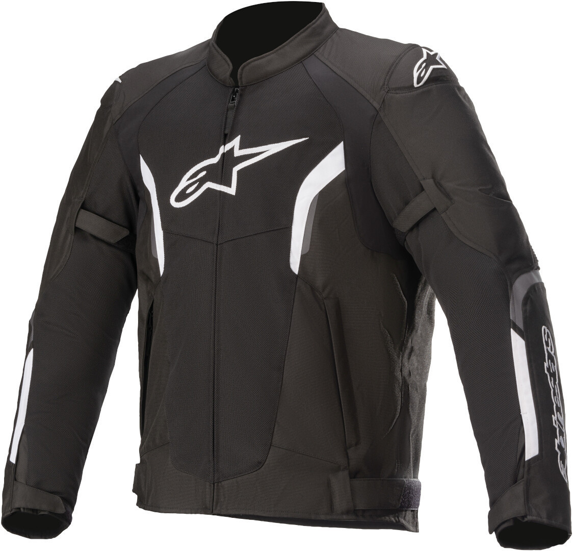 Alpinestars AST-1 V2 Air Motorrad Textiljacke- schwarz-weiss- Grsse M- schwarz-weiss- Grsse M Motorrad