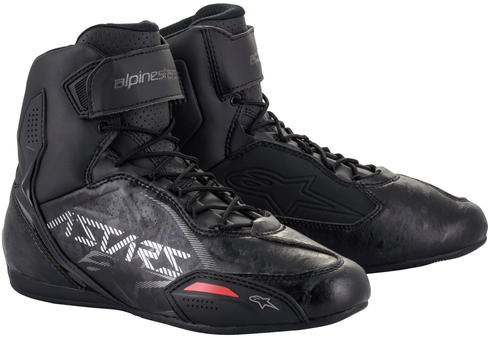 Alpinestars Faster-3 Gunmetal Motorradschuhe- schwarz-grau- Grsse 38- schwarz-grau- Grsse 38 Motorrad