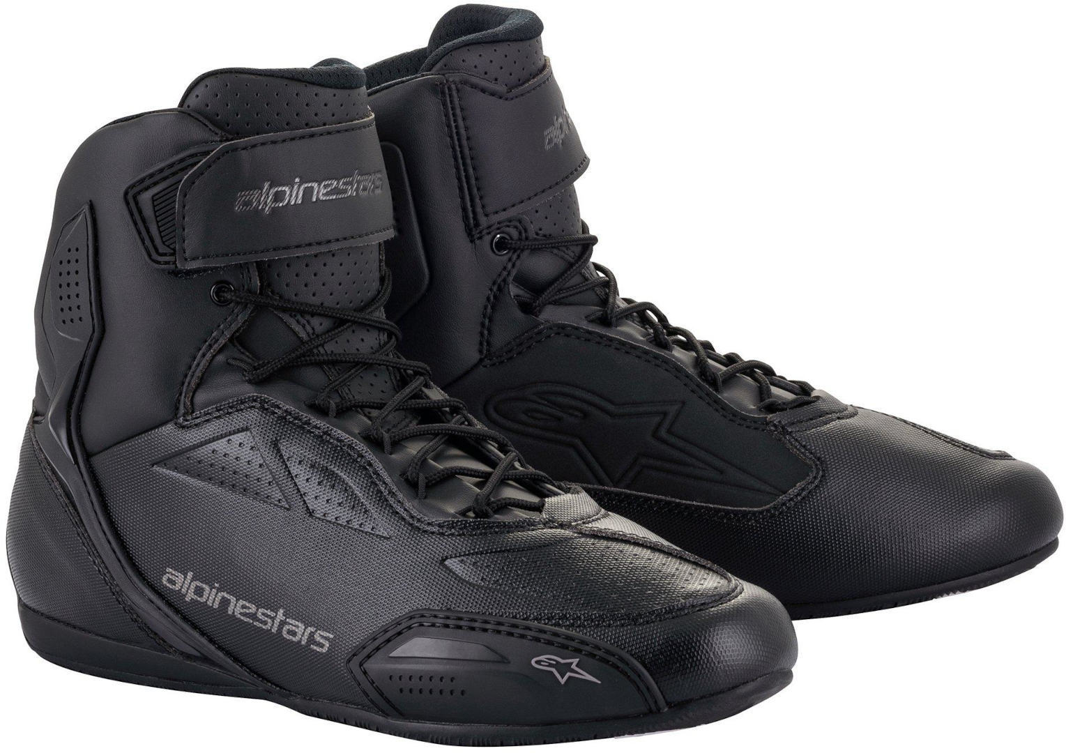 Alpinestars Faster 3 Motorradschuhe- schwarz-grau- Grsse 40 41- schwarz-grau- Grsse 40 41 Motorrad