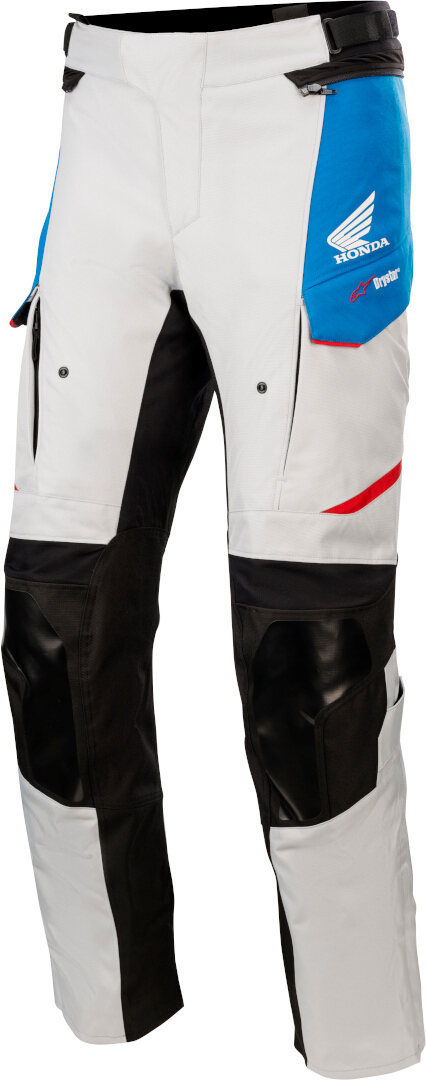 Alpinestars Honda Andes v3 Drystar Motorrad Textilhose- grau-blau- Grsse 4XL- grau-blau- Grsse 4XL Motorrad
