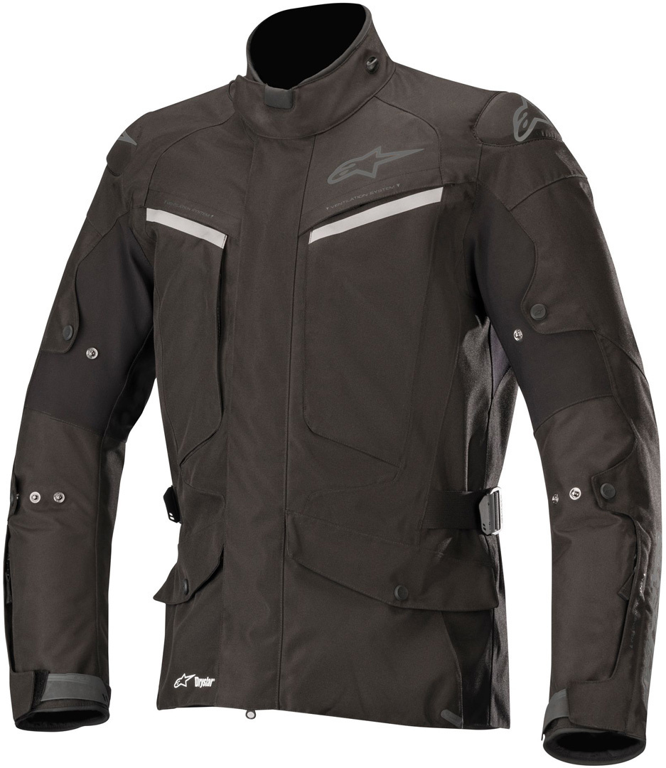 Alpinestars Mirage Drystar Jacke- schwarz-gelb- Grsse S- schwarz-gelb- Grsse S Motorrad