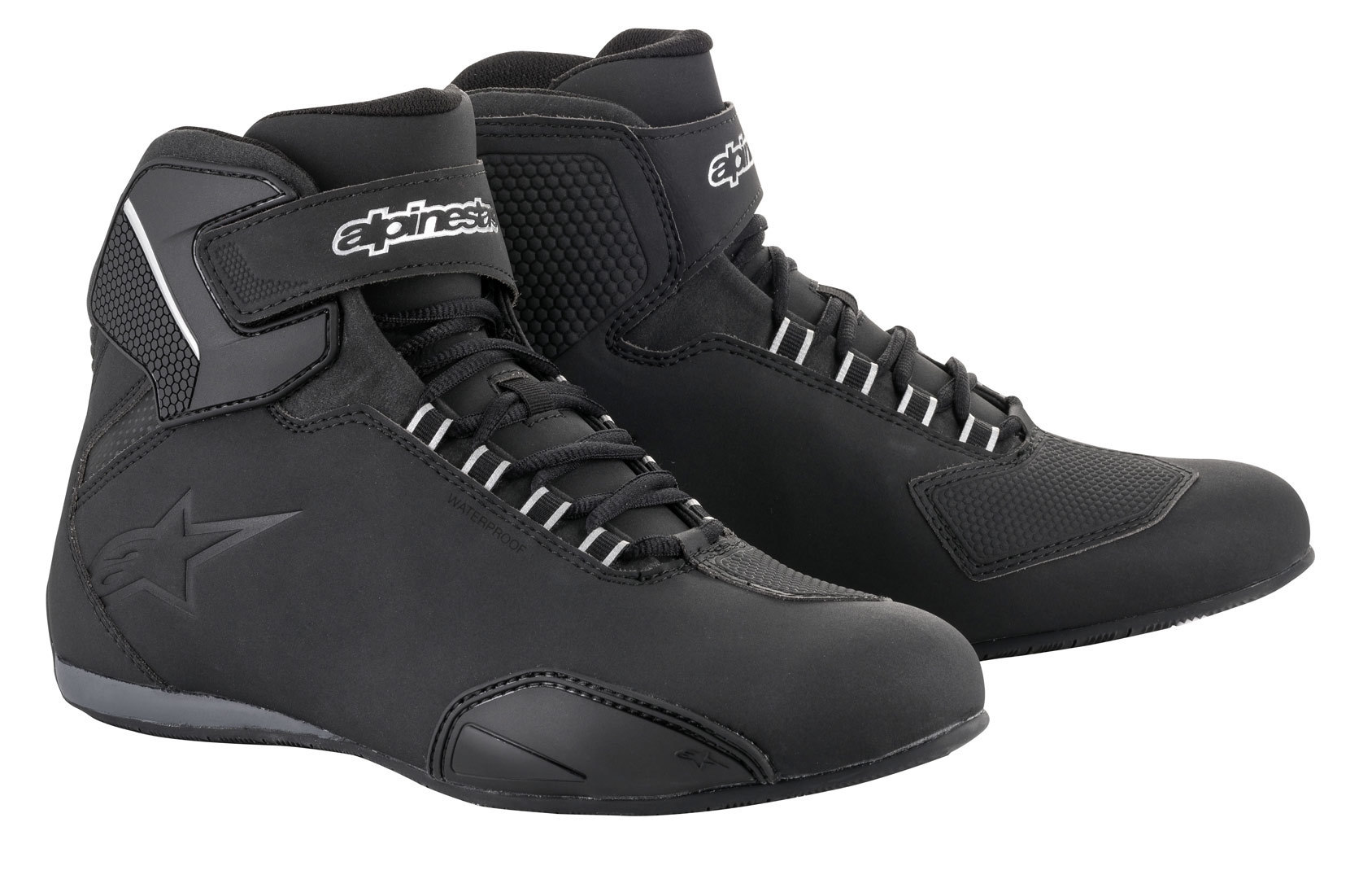 Alpinestars Sektor Wasserfeste Motorradschuhe- schwarz- Grsse 38- schwarz- Grsse 38 Motorrad