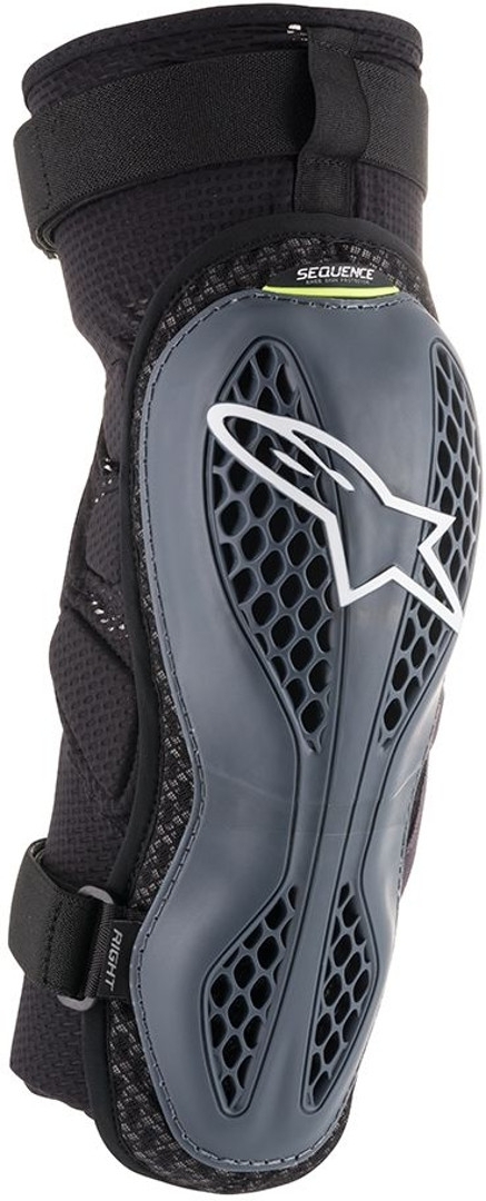 Alpinestars Sequence Knieprotektoren- grau- Grsse S M- grau- Grsse S M Motorrad