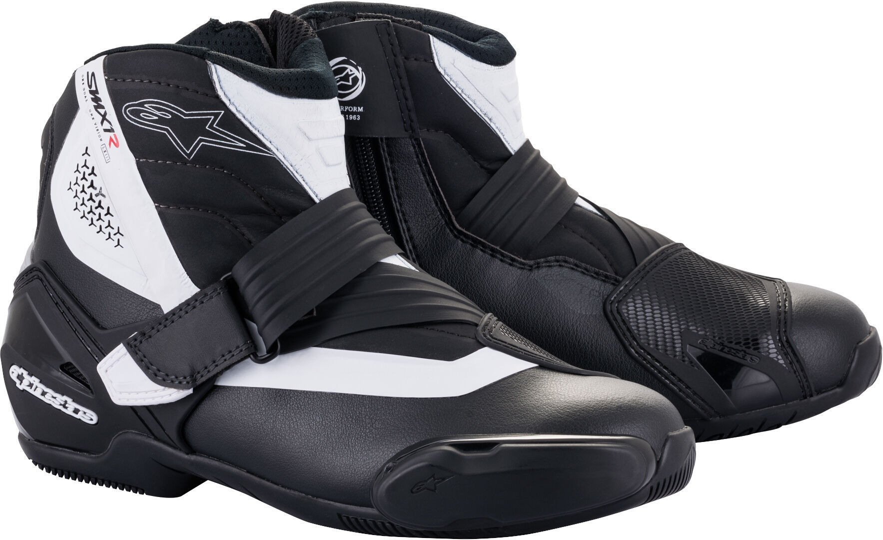 Alpinestars SM-1 R V2 Motorradschuhe- schwarz-weiss- Grsse 40- schwarz-weiss- Grsse 40 Motorrad