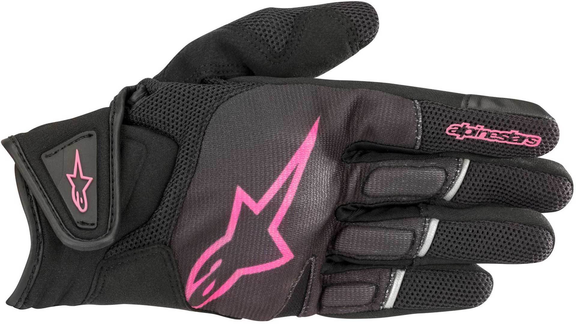 Alpinestars Stella Atom Damenhandschuhe- schwarz-pink- Grsse XL- schwarz-pink- Grsse XL Motorrad