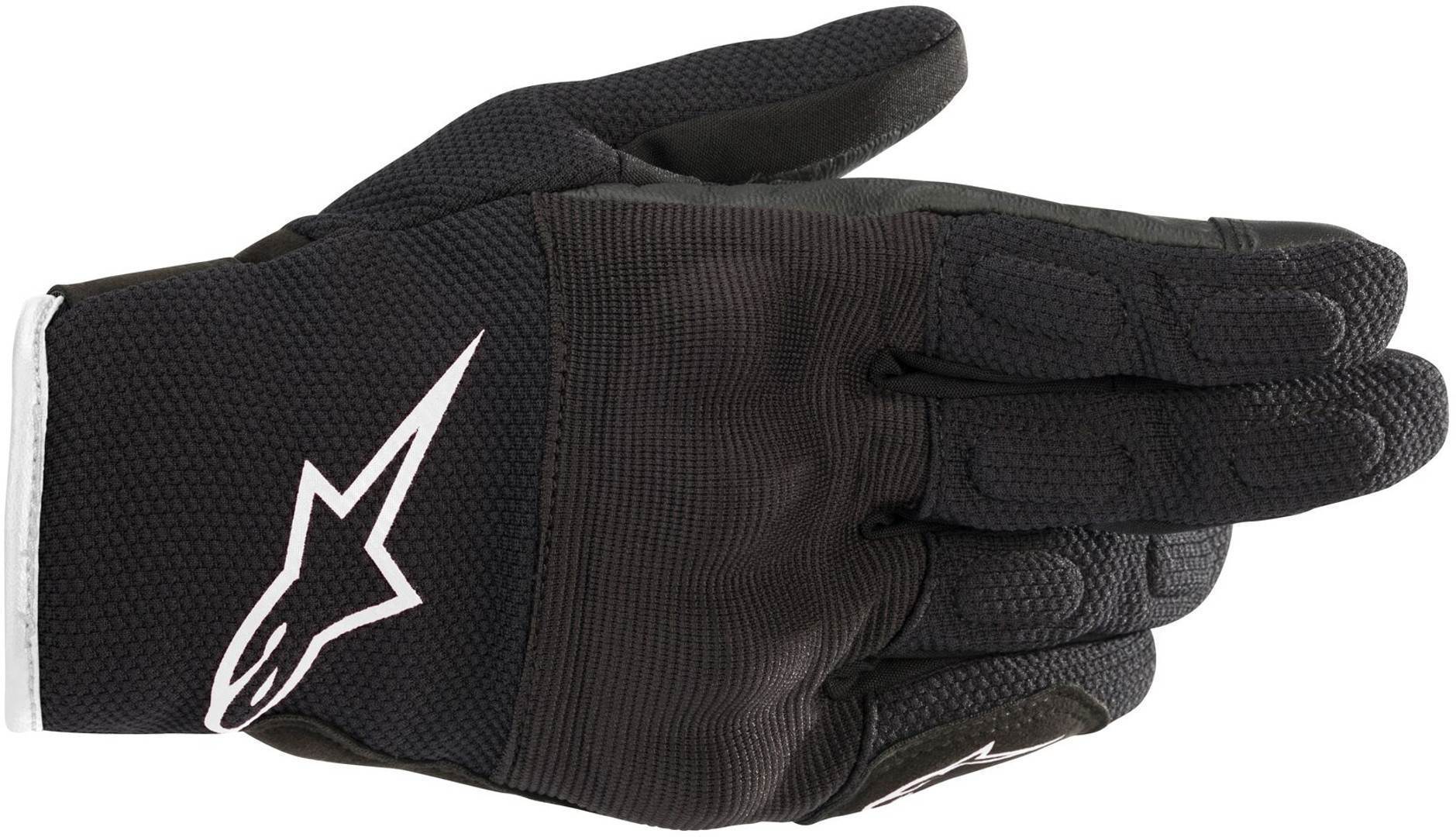 Alpinestars Stella S Max Drystar Damen Wasserdichte Motorradhandschuhe- schwarz-weiss- Grsse L- schwarz-weiss- Grsse L Motorrad