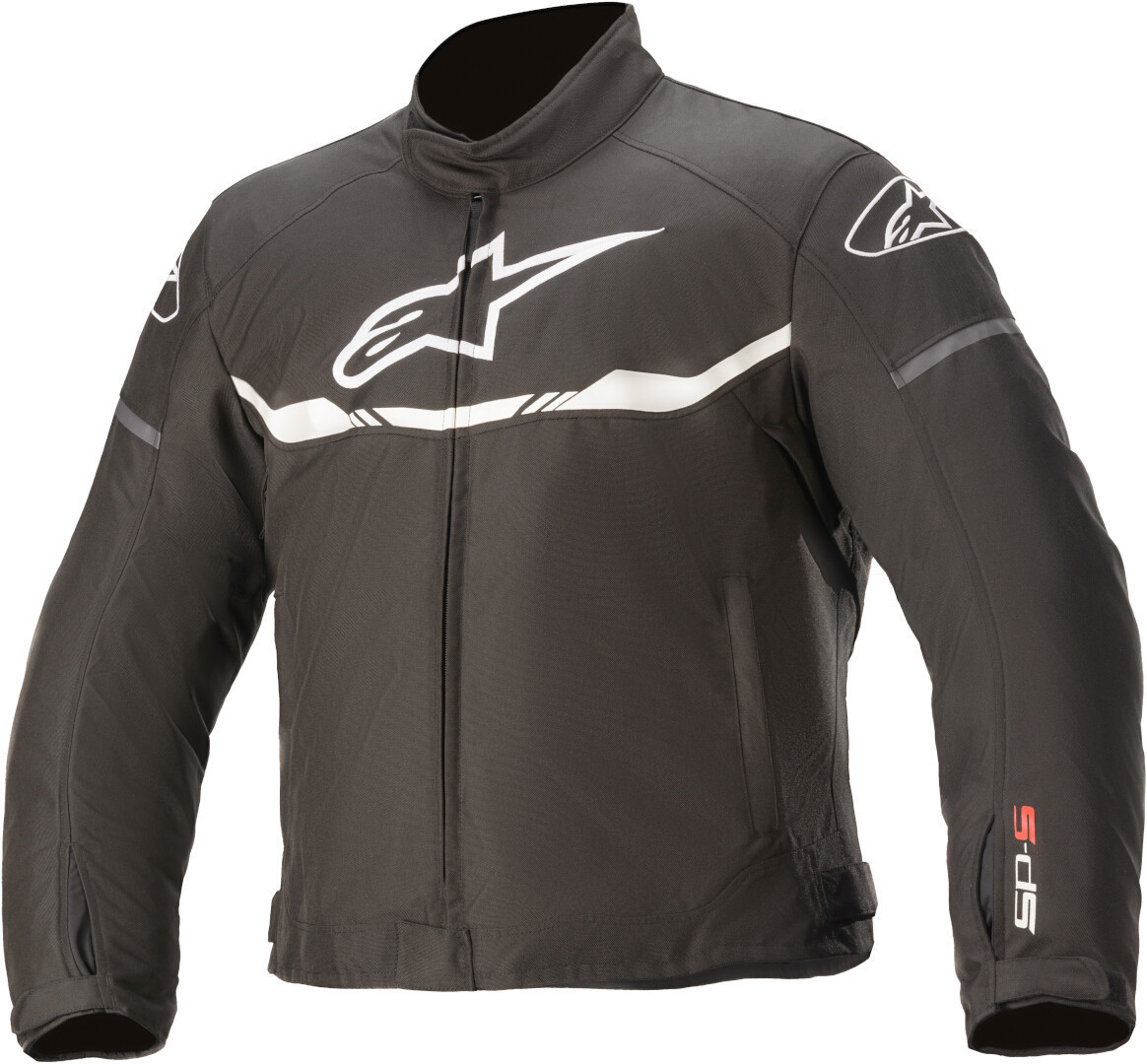 Alpinestars T-SPS Wasserdichte Kinder Motorrad Textiljacke- schwarz-weiss- Grsse 62- schwarz-weiss- Grsse 62 Motorrad