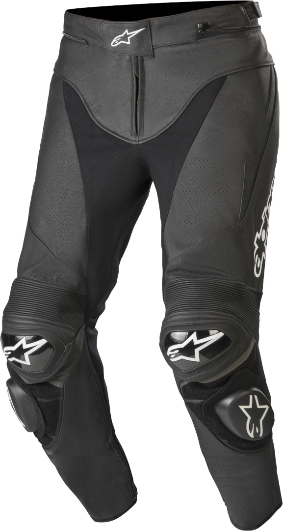 Alpinestars Track v2 Motorrad Lederhose- schwarz- Grsse 58- schwarz- Grsse 58 Motorrad