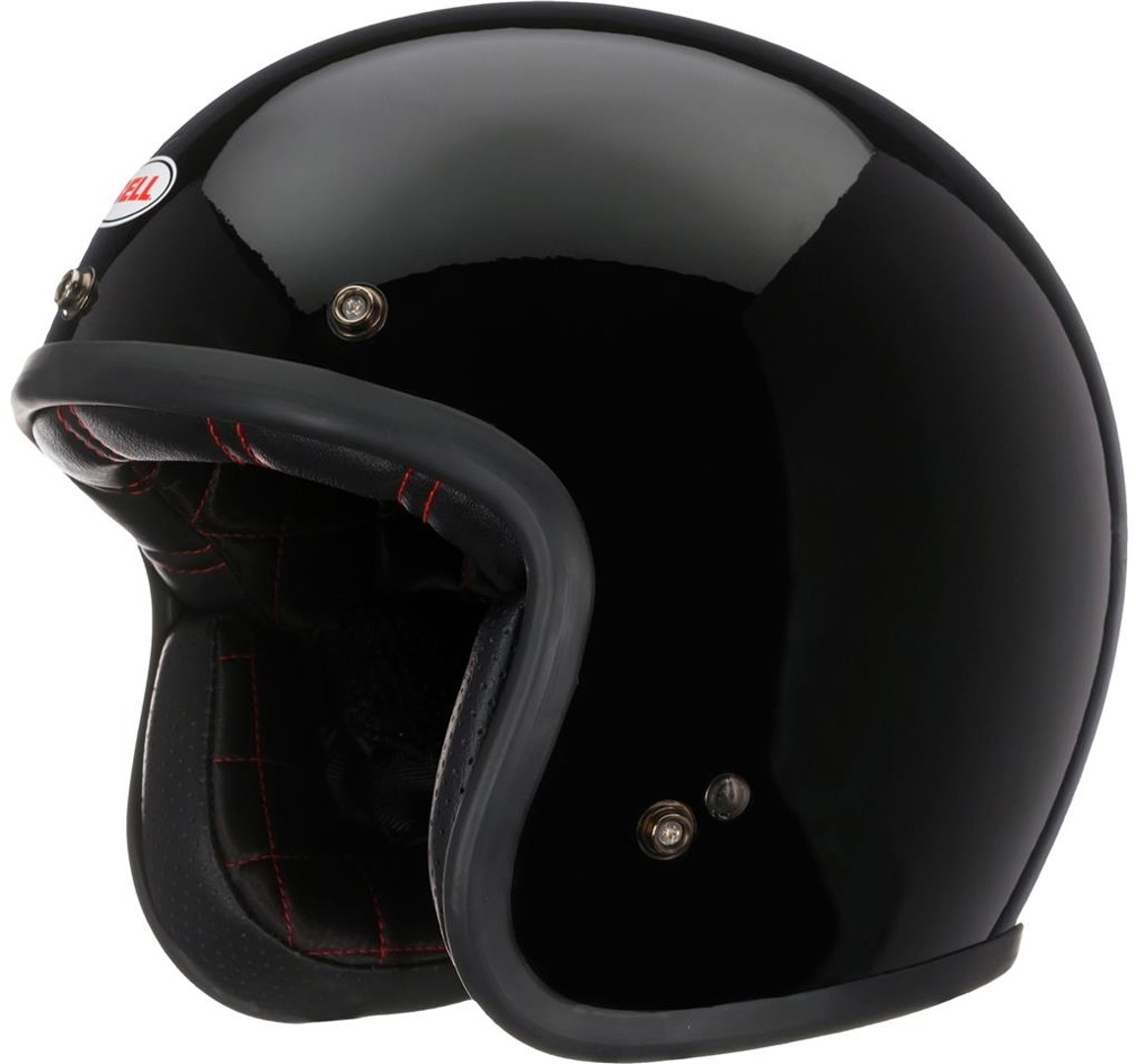 Bell Custom 500 DLX Solid Jethelm- schwarz- Grsse M- schwarz- Grsse M Motorrad
