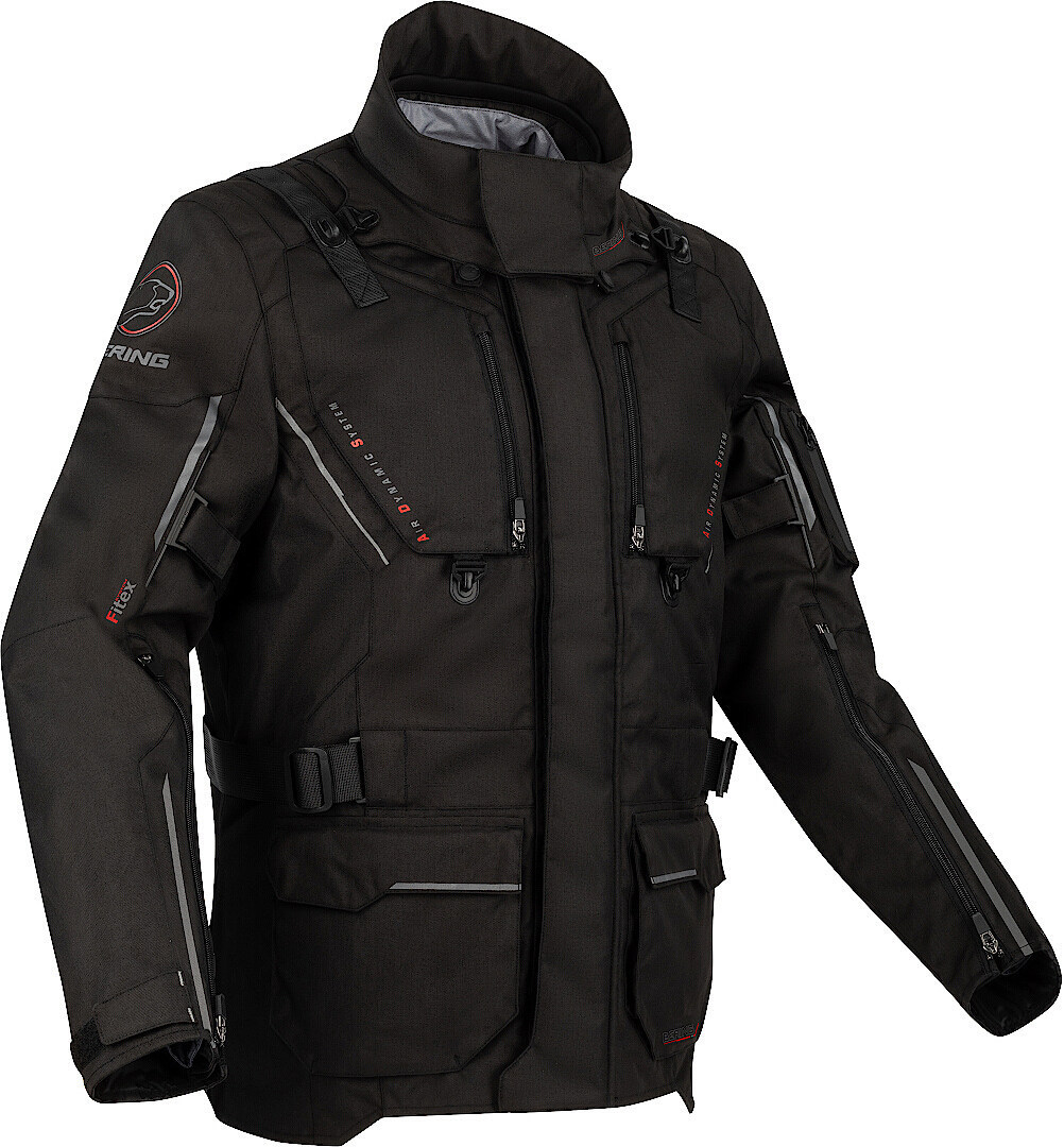 Bering Nordkapp Motorrad Textiljacke- schwarz- Grsse S- schwarz- Grsse S Motorrad