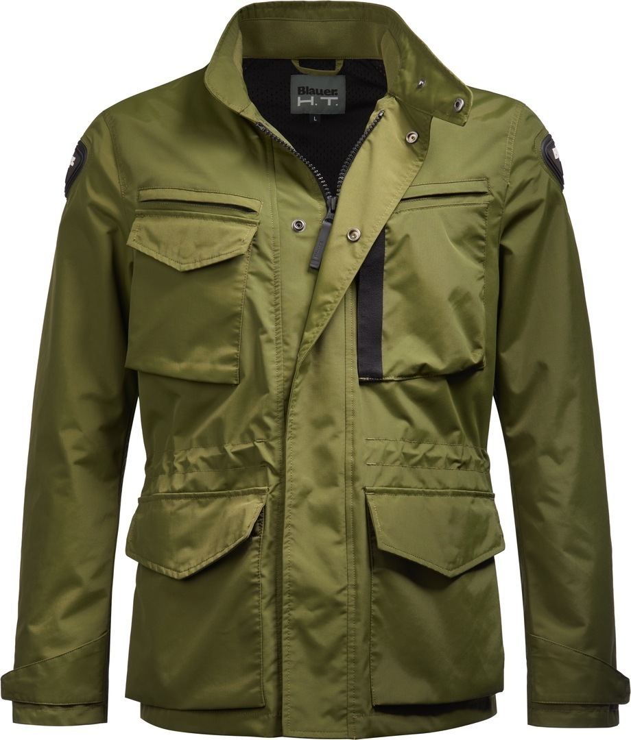 Blauer Ethan Motorrad Textiljacke- grn- Grsse S- grn- Grsse S Motorrad