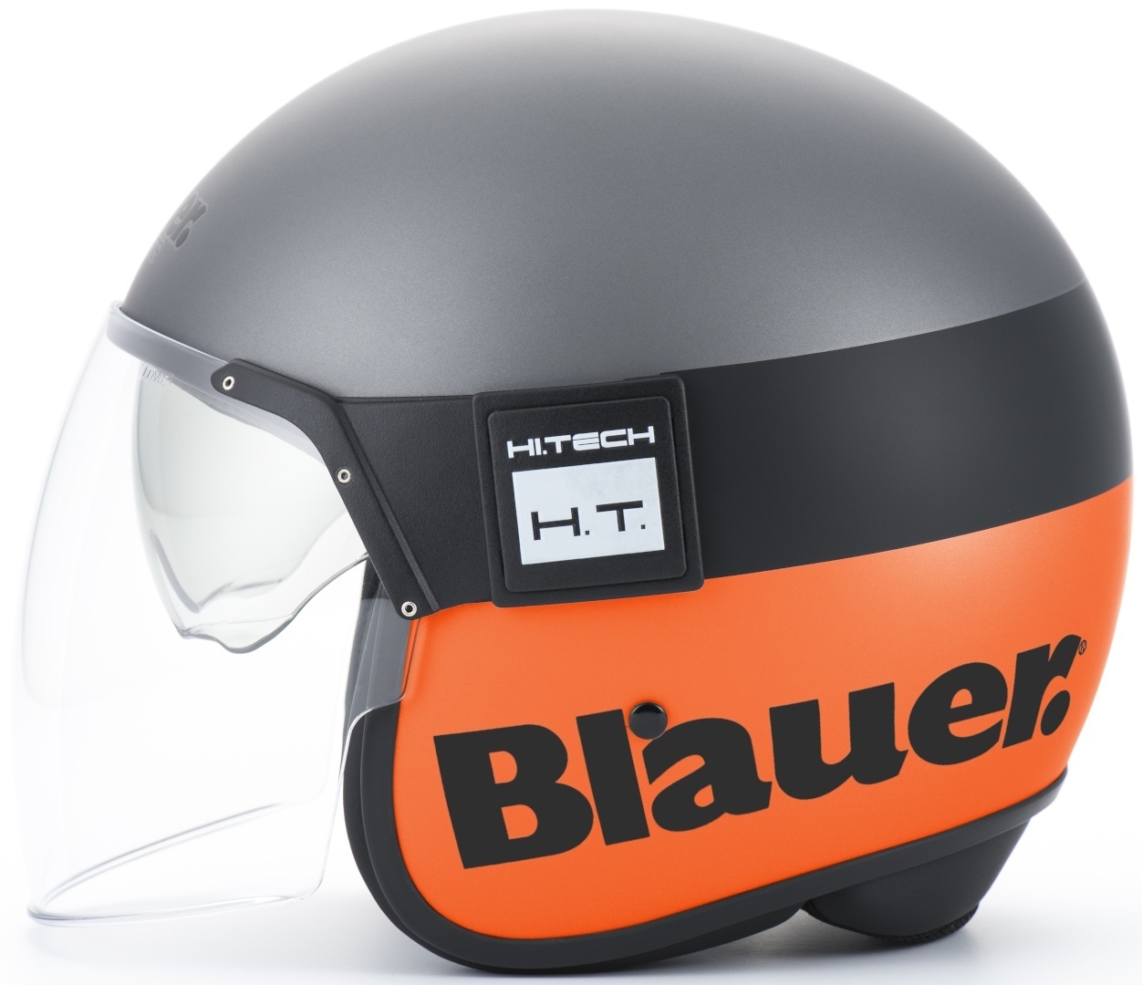 Blauer POD Jethelm- grau-orange- Grsse XS- grau-orange- Grsse XS Motorrad
