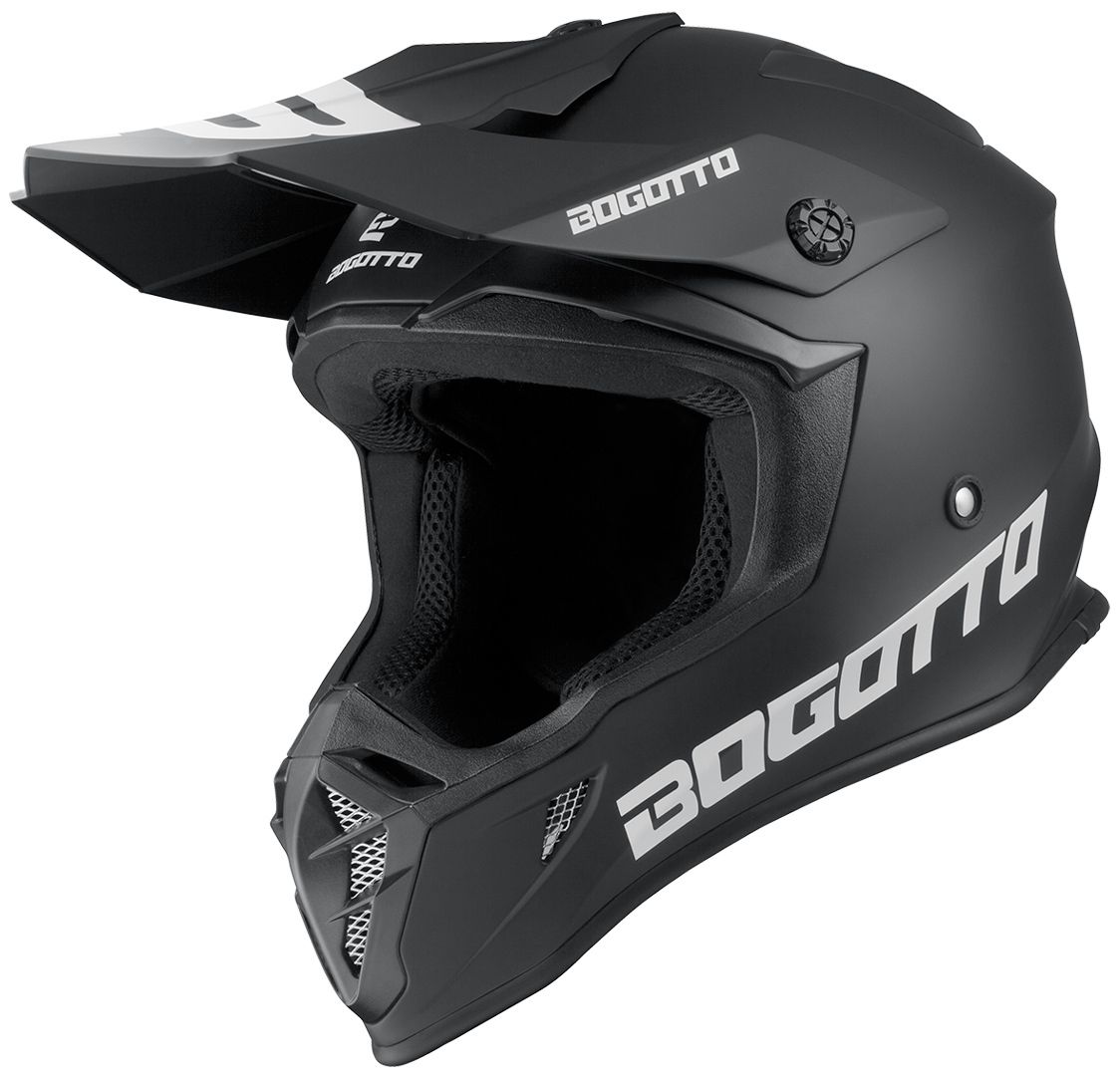 Bogotto V332 Motocross Helm- schwarz- Grsse M- schwarz- Grsse M Motorrad