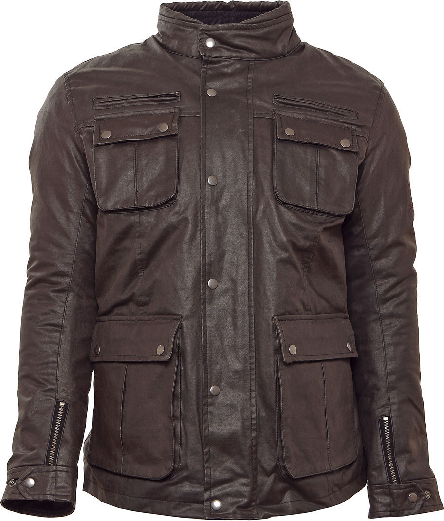 Bores Adolfo Motorrad Lederjacke- schwarz- Grsse S- schwarz- Grsse S Motorrad