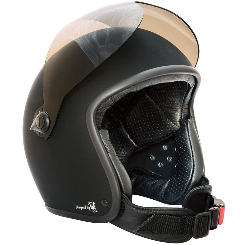 Bores Bogo II Jethelm- schwarz- Grsse 2XS- schwarz- Grsse 2XS Motorrad