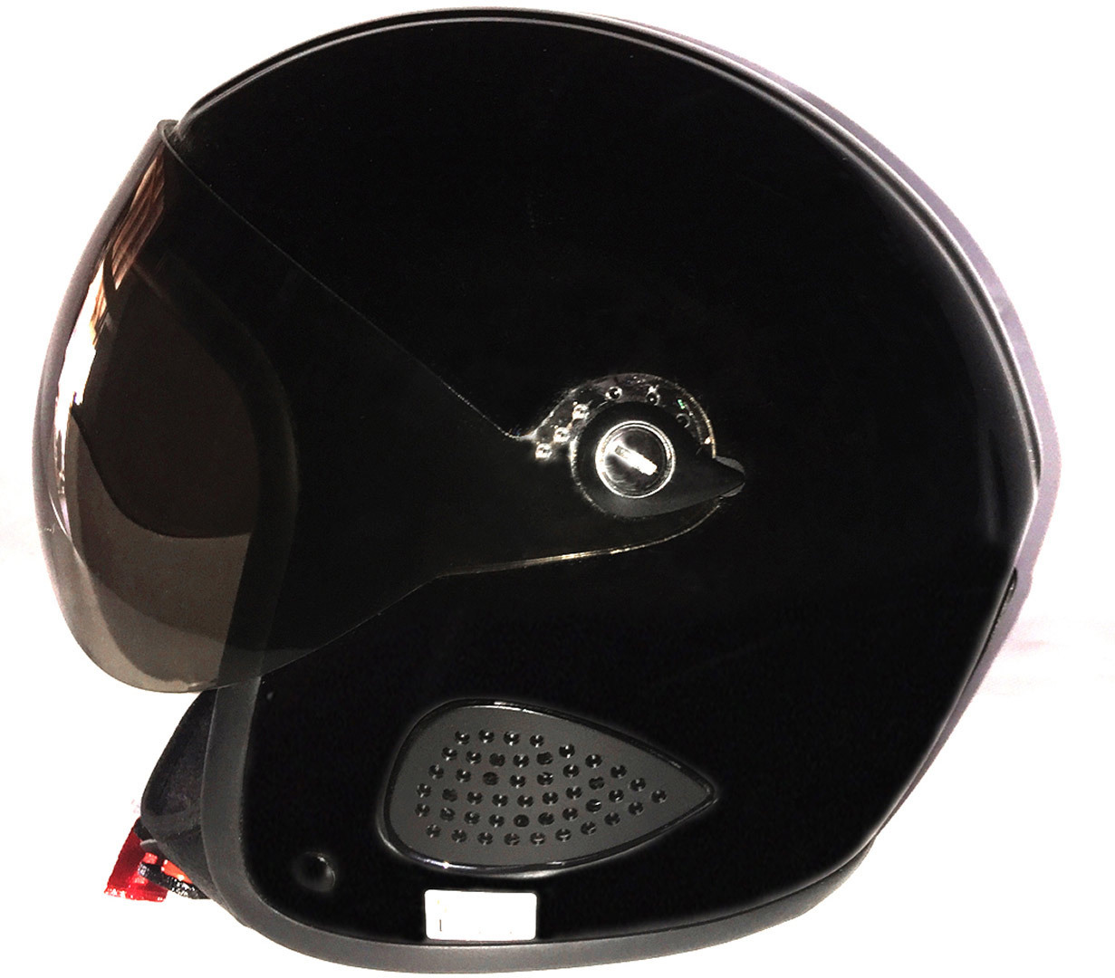 Bores Gensler Kult Jethelm mit Visier- schwarz- Grsse XS- schwarz- Grsse XS Motorrad