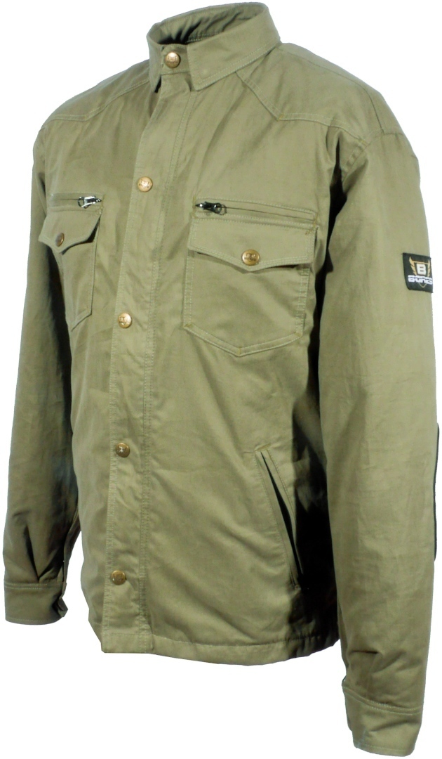 Bores Military Jack Olive Motorrad Hemd- grn- Grsse 3XL- grn- Grsse 3XL Motorrad