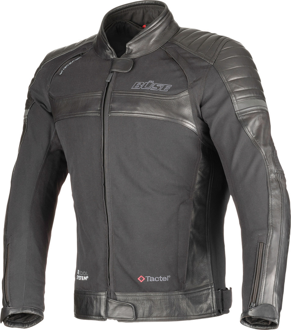 Bse Ferno Damen Motorrad Textiljacke- schwarz- Grsse 36- schwarz- Grsse 36 Motorrad