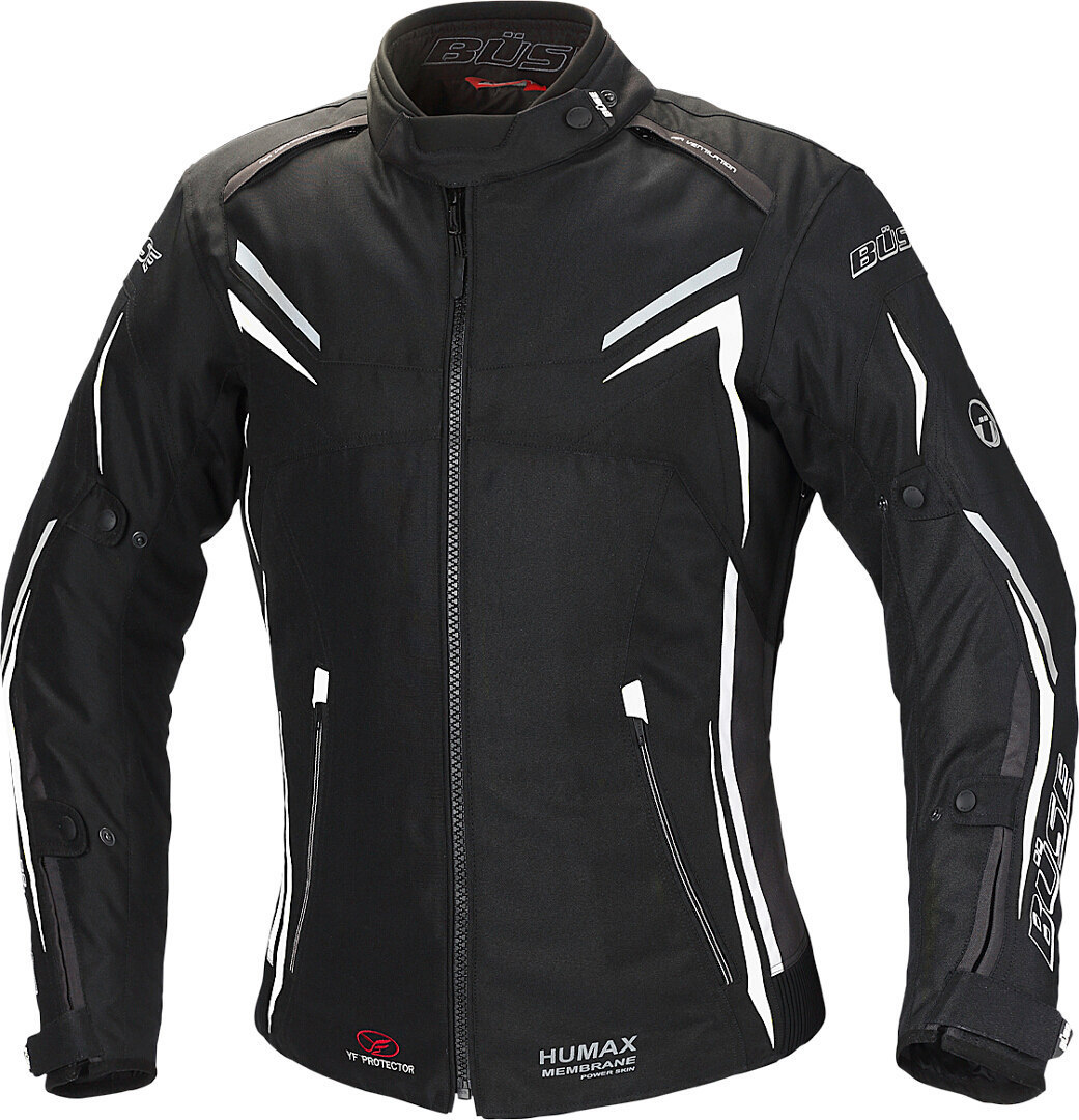 Bse Mugello Damen Motorrad Textiljacke- schwarz- Grsse 34- schwarz- Grsse 34 Motorrad