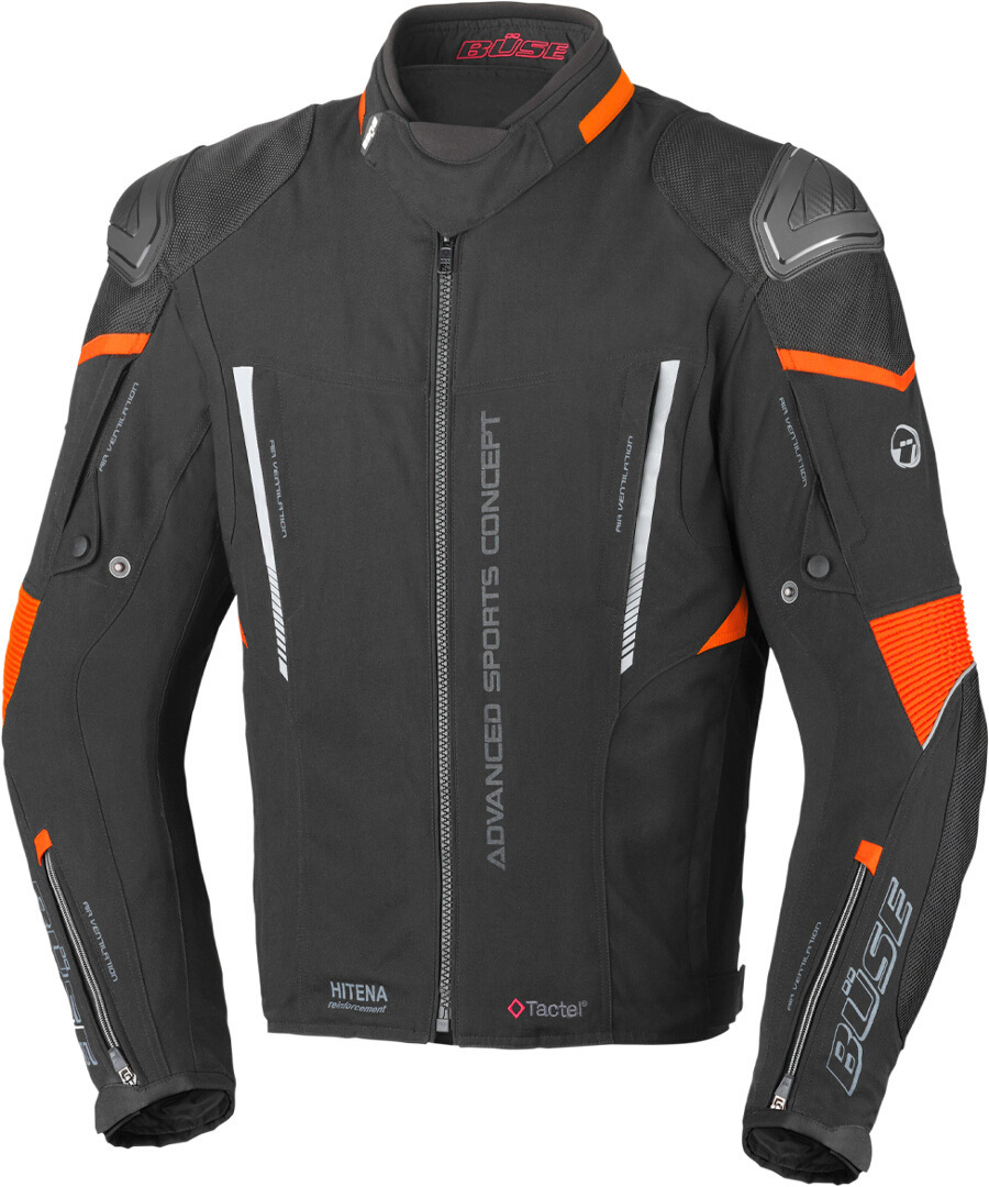 Bse Rocca Motorrad Textiljacke- orange- Grsse 46- orange- Grsse 46 Motorrad