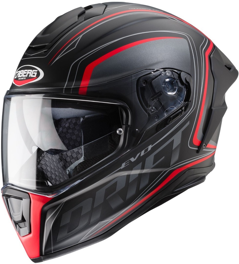 Caberg Drift Evo Integra Helm- schwarz-rot- Grsse M- schwarz-rot- Grsse M Motorrad