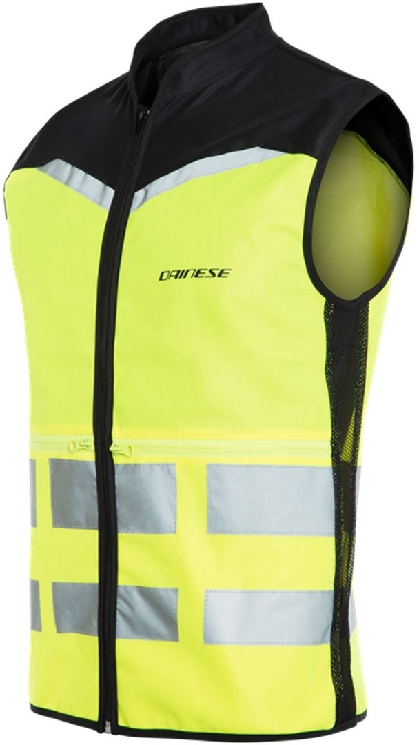 Dainese Explorer Packable High Vis Weste- schwarz-gelb- Grsse L- schwarz-gelb- Grsse L Motorrad