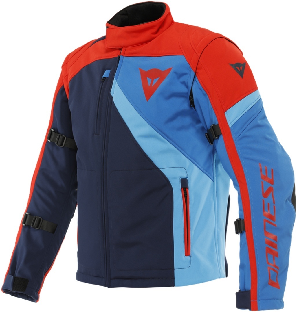 Dainese Ranch Tex Motorrad Textiljacke- rot-blau- Grsse 58- rot-blau- Grsse 58 Motorrad