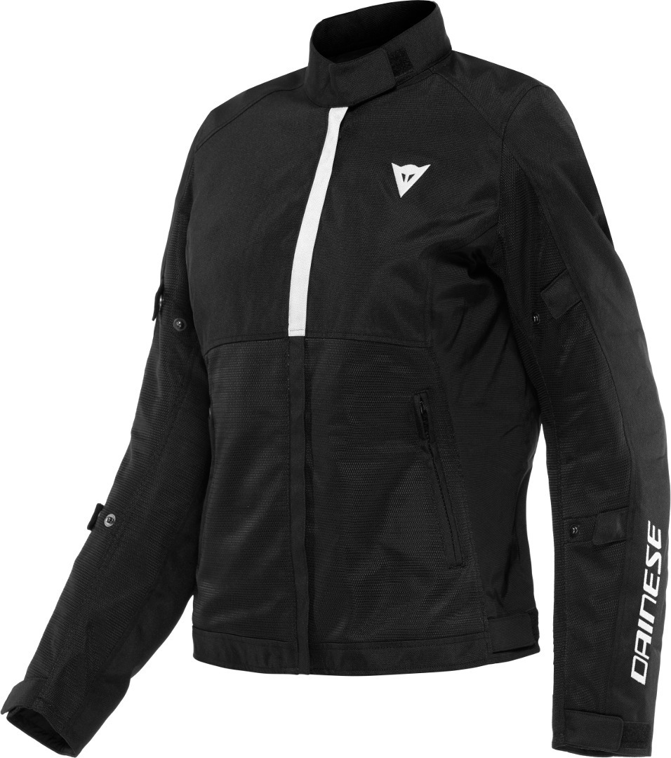 Dainese Risoluta Air Tex Damen Motorrad Textiljacke- schwarz-weiss- Grsse 44- schwarz-weiss- Grsse 44 Motorrad