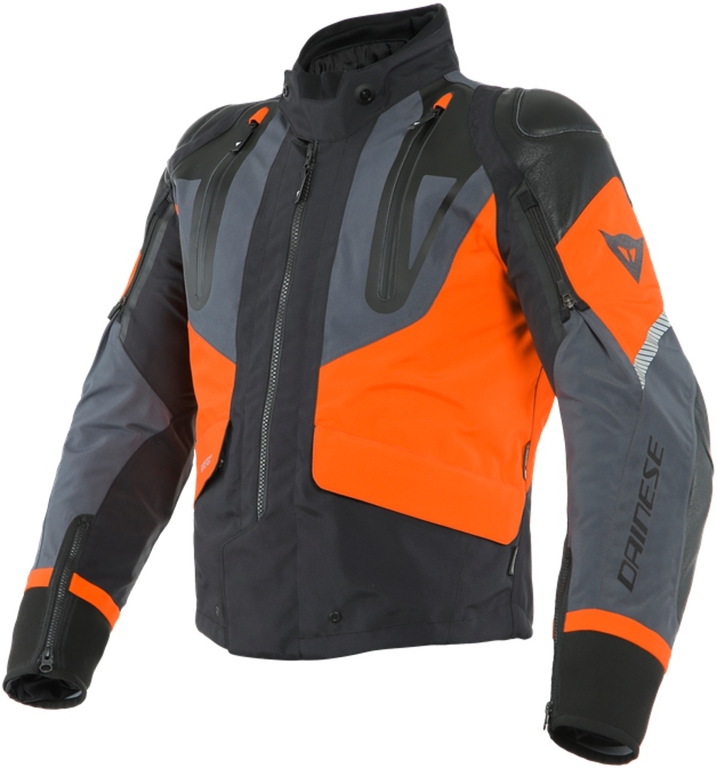 Dainese Sport Master Gore-Tex Motorrad Textiljacke- schwarz-grau-orange- Grsse 62- schwarz-grau-orange- Grsse 62 Motorrad