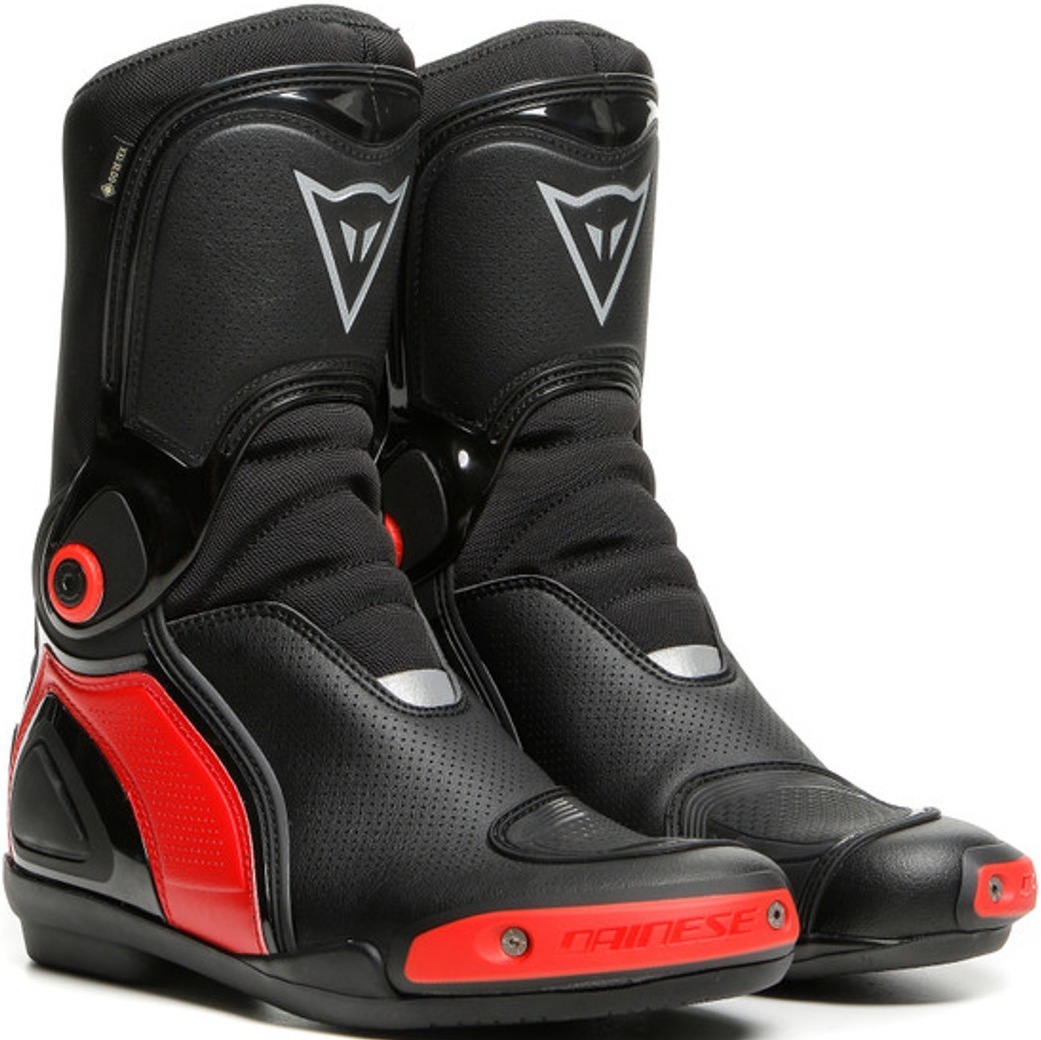 Dainese Sport Master Gore-Tex wasserdichte Motorradstiefel- schwarz-rot- Grsse 40- schwarz-rot- Grsse 40 Motorrad