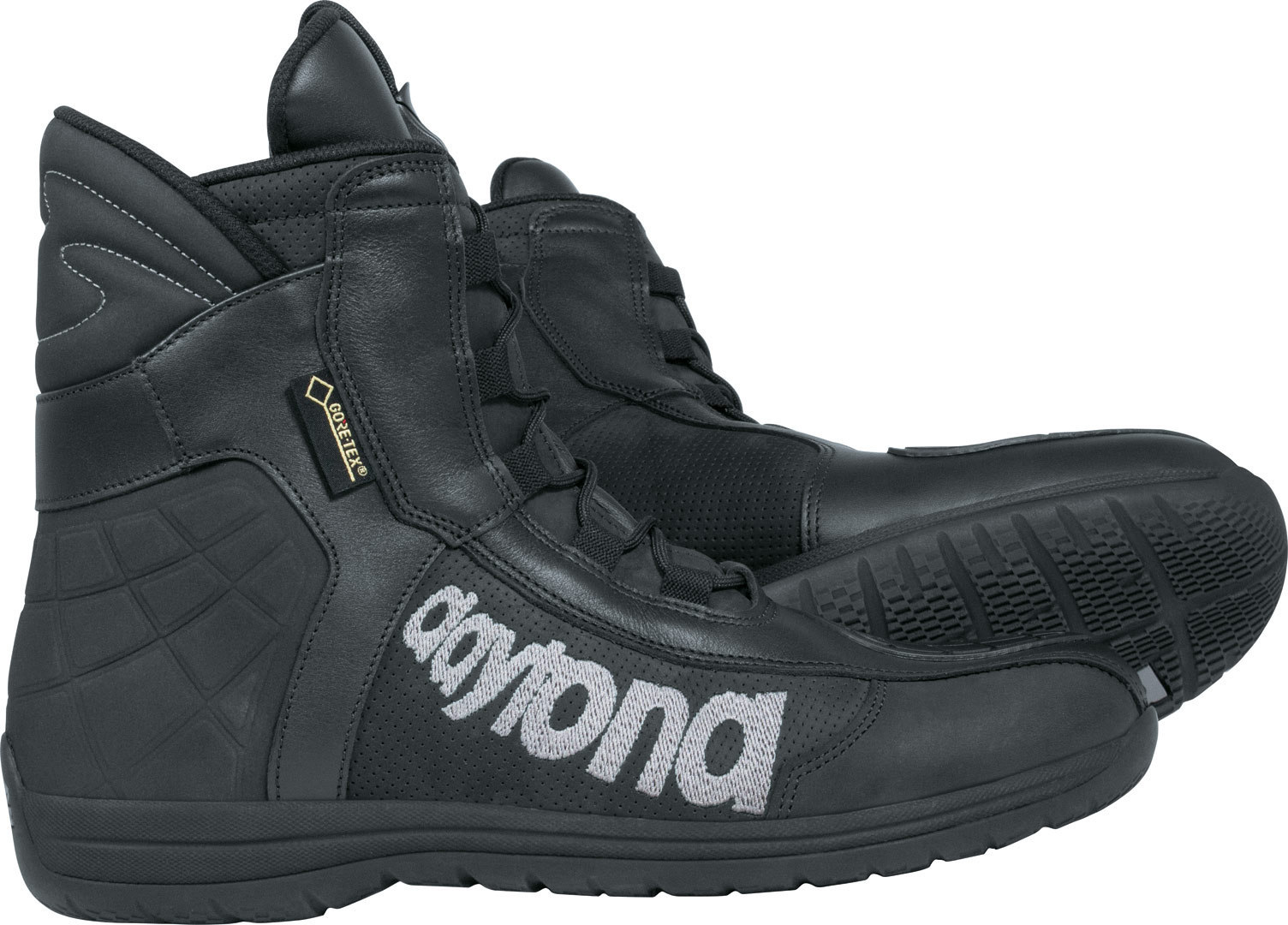 Daytona AC Dry GTX Gore-Tex wasserdichte Motorradstiefel- schwarz- Grsse 42- schwarz- Grsse 42 Motorrad