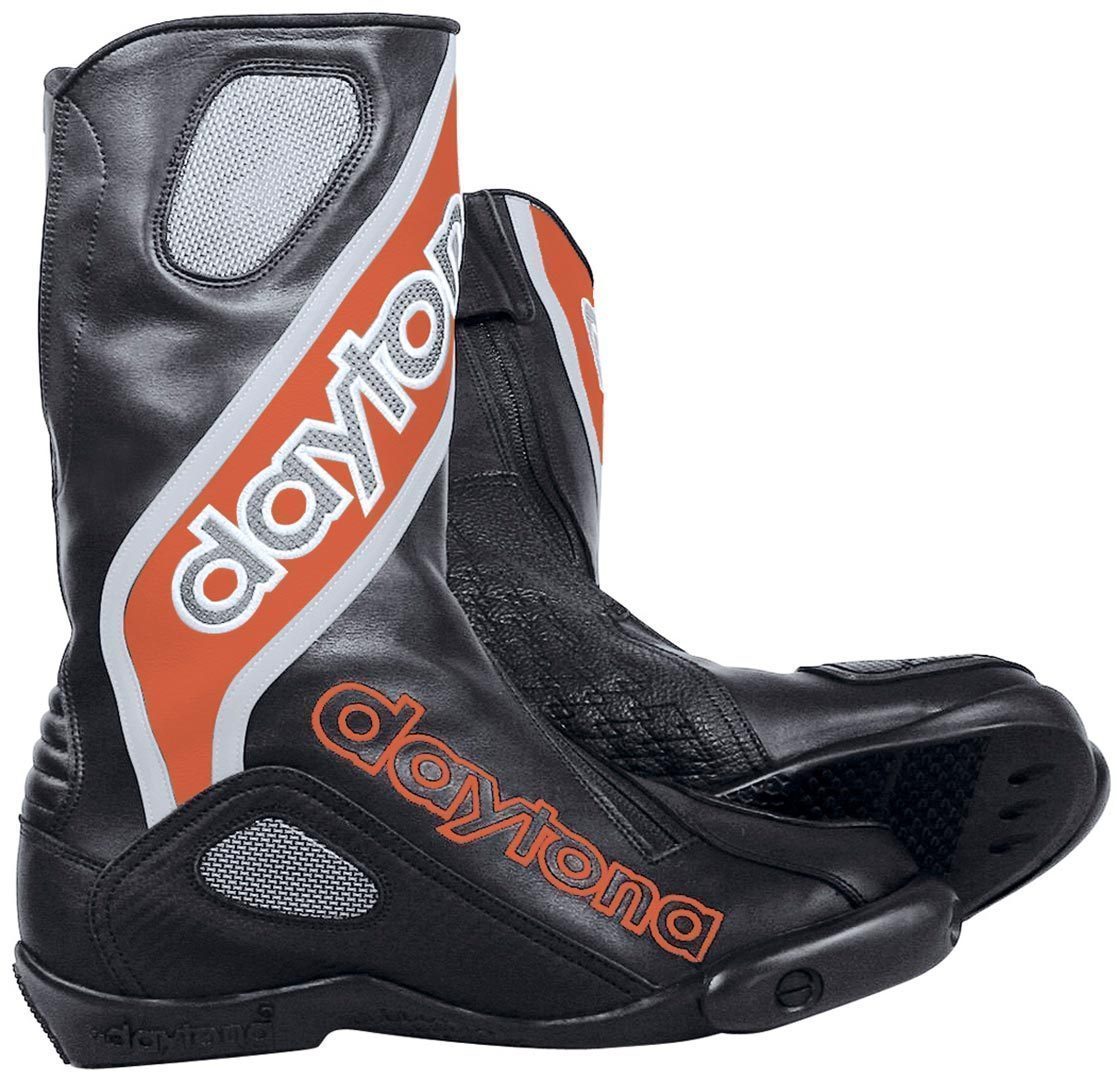 Daytona Evo Sports Motorrradstiefel- schwarz-rot- Grsse 39- schwarz-rot- Grsse 39 Motorrad