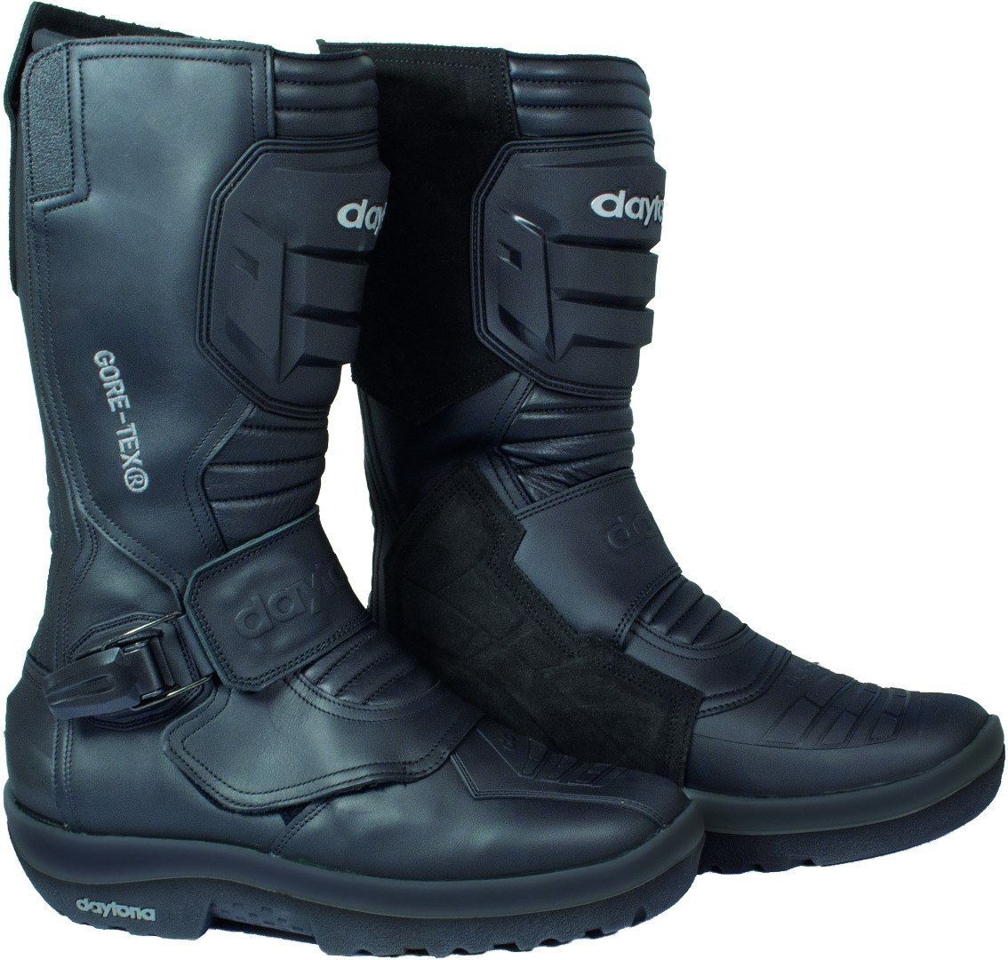 Daytona TransTourMan GTX Gore-Tex wasserdichte Motorradstiefel- schwarz- Grsse 39- schwarz- Grsse 39 Motorrad