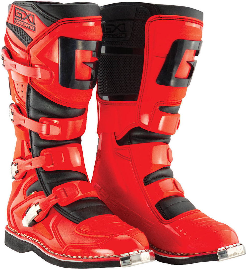 Gaerne GX-1 Goodyear Motocross Stiefel- schwarz-rot- Grsse 41- schwarz-rot- Grsse 41 Motorrad