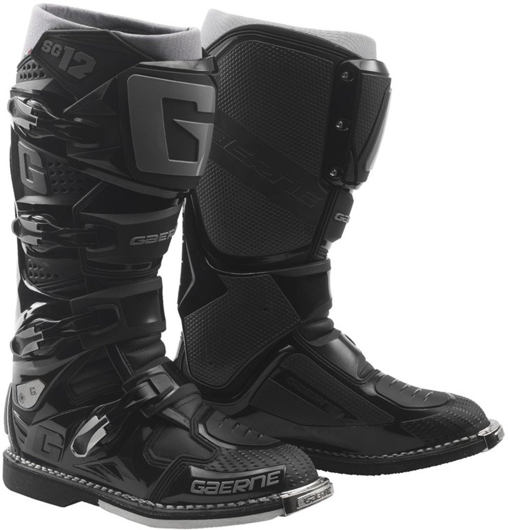 Gaerne SG-12 Enduro Motocross Stiefel- schwarz- Grsse 41- schwarz- Grsse 41 Motorrad