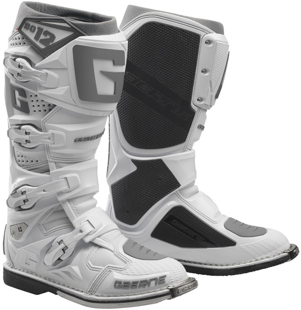 Gaerne SG-12 Motocross Stiefel- weiss- Grsse 41- weiss- Grsse 41 Motorrad
