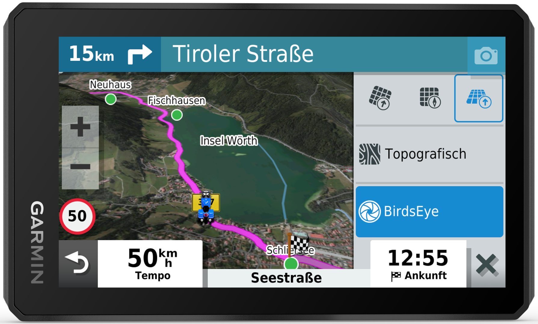 Garmin zumo XT Navigationsgert und Aufbewahrungstasche Set- schwarz- schwarz Motorrad