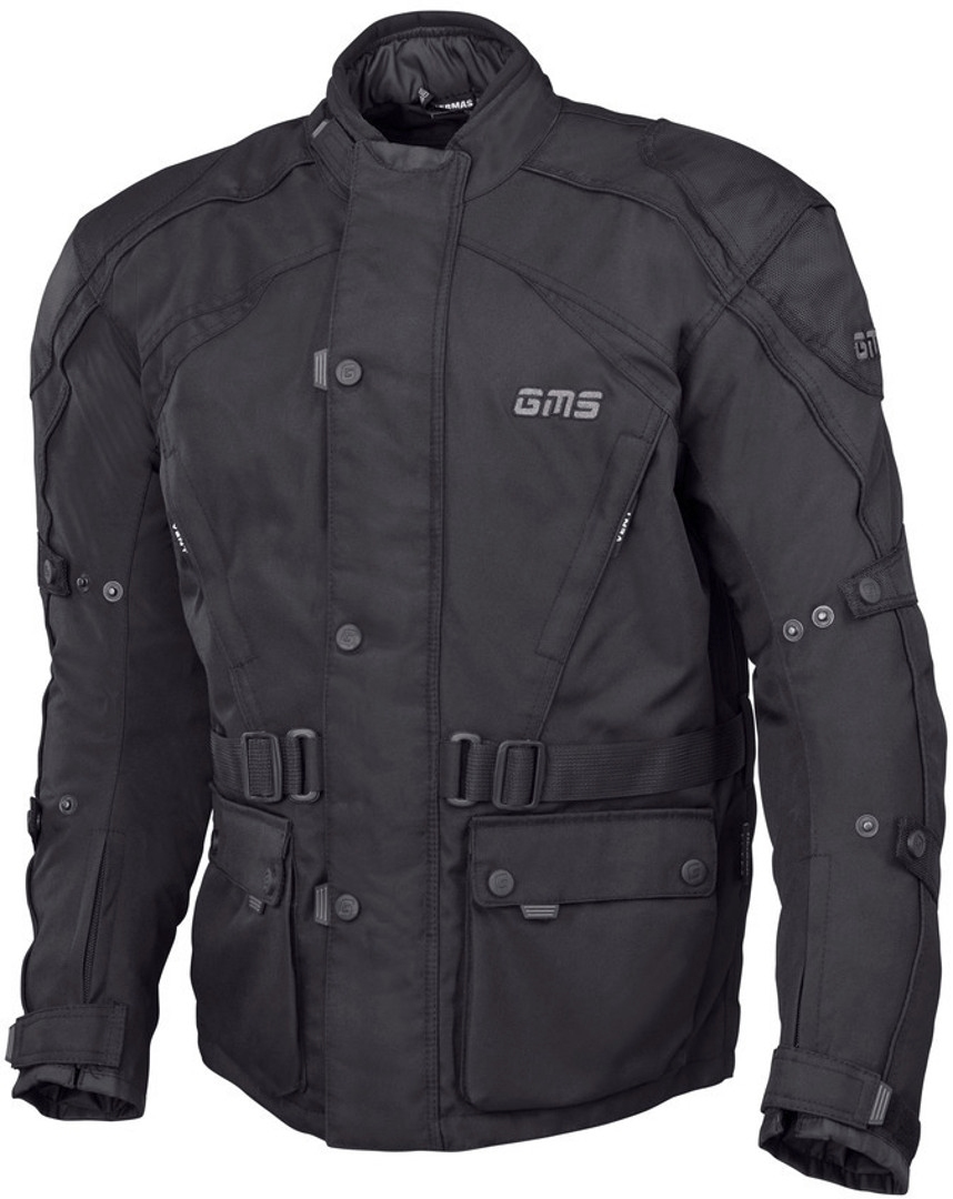 GMS Twister Motorrad Textiljacke- schwarz- Grsse S- schwarz- Grsse S Motorrad