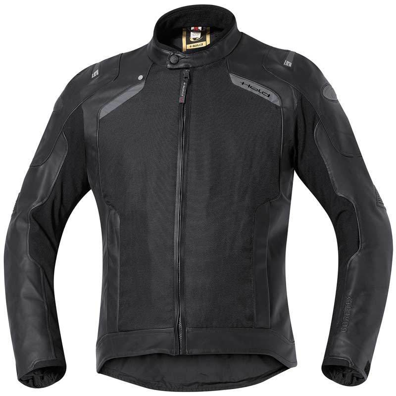 Held Camaris Motorrad Leder-Textiljacke- schwarz- Grsse S- schwarz- Grsse S Motorrad