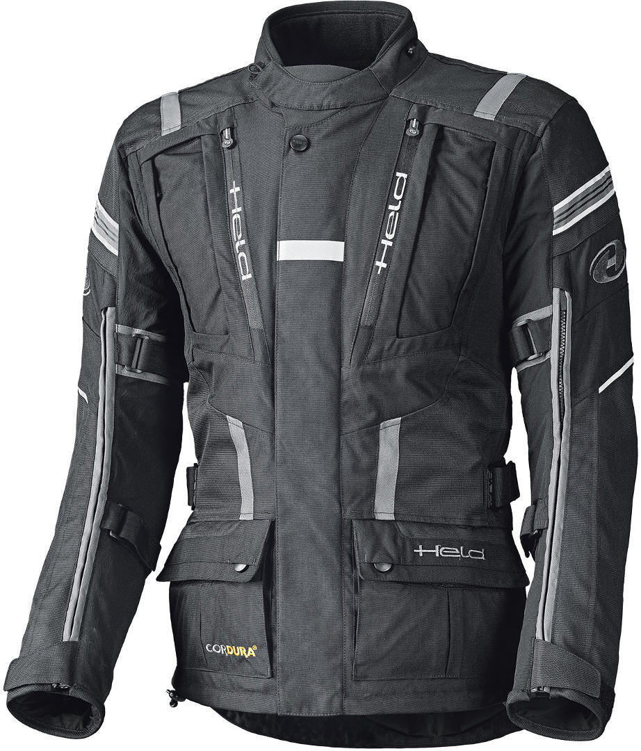 Held Hakuna II Motorrad Textiljacke- schwarz-grau- Grsse S- schwarz-grau- Grsse S Motorrad