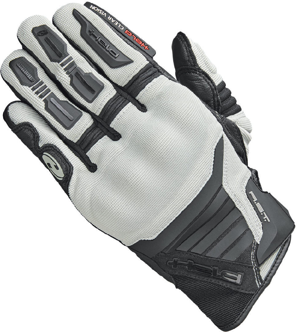 Held Hamada Motocross Handschuhe- schwarz-grau- Grsse S- schwarz-grau- Grsse S Motorrad