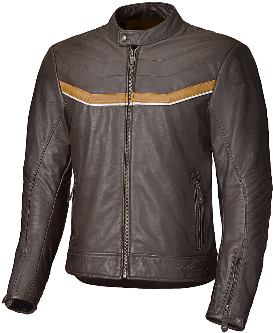 Held Heyden Motorrad Lederjacke- braun-beige- Grsse 48- braun-beige- Grsse 48 Motorrad