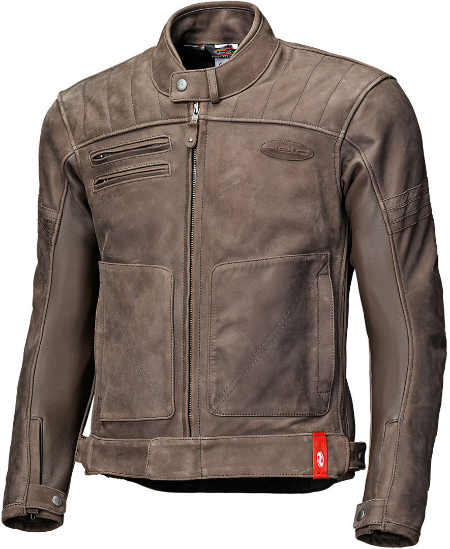 Held Hot Rock Motorrad Lederjacke- braun- Grsse 48- braun- Grsse 48 Motorrad