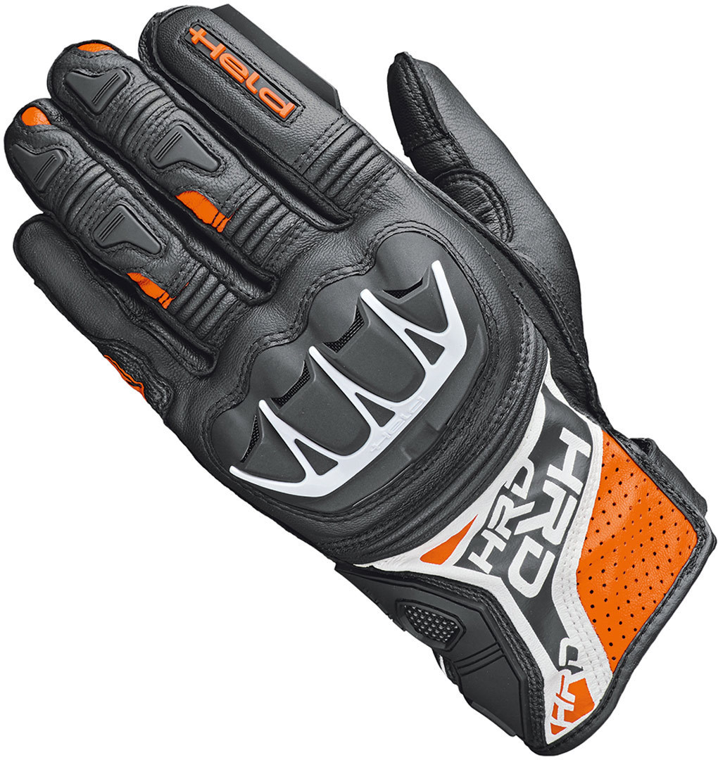Held Kakuda Motorradhandschuhe- schwarz-orange- Grsse S M- schwarz-orange- Grsse S M Motorrad